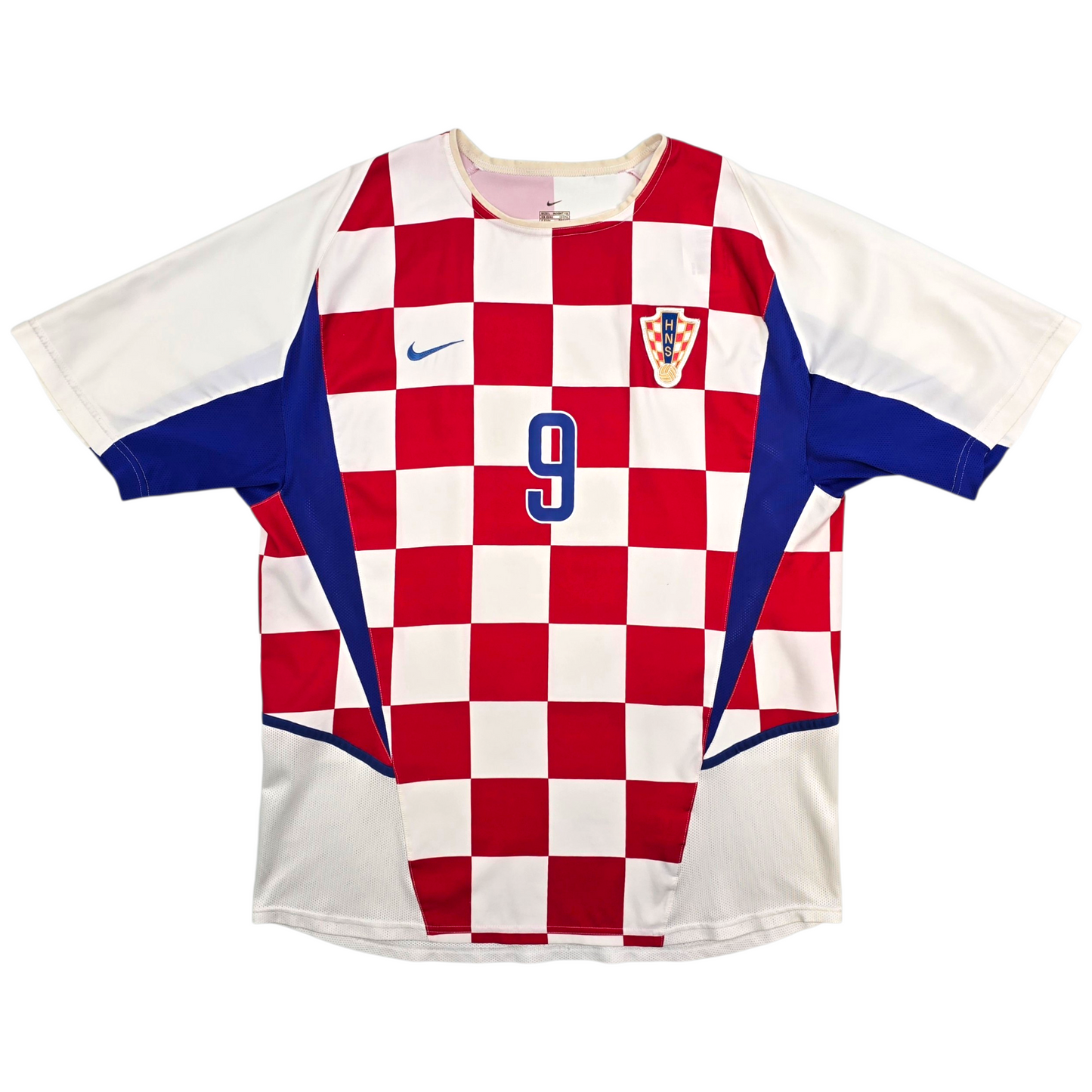 2002/03 Croatia Home Football Shirt (L) Nike #9 Suker