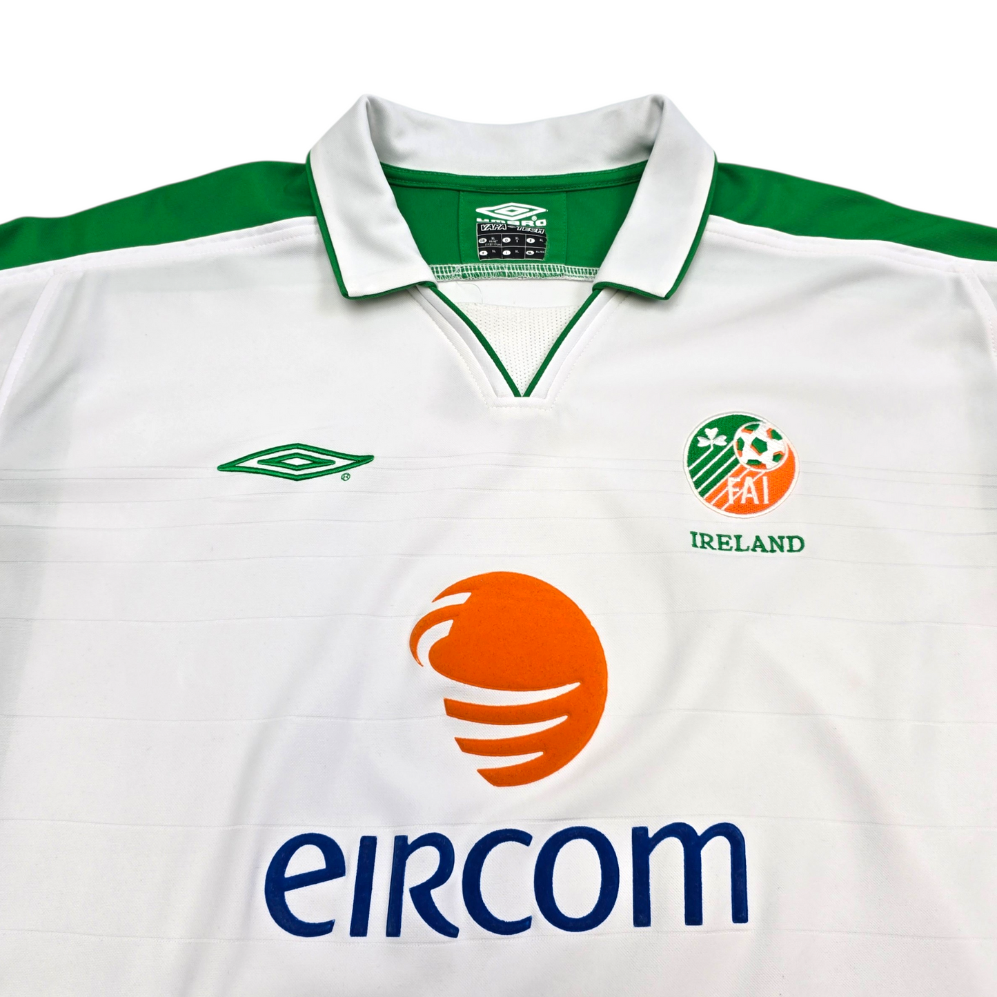 2003/05 Ireland Away Football Shirt (XL) Umbro