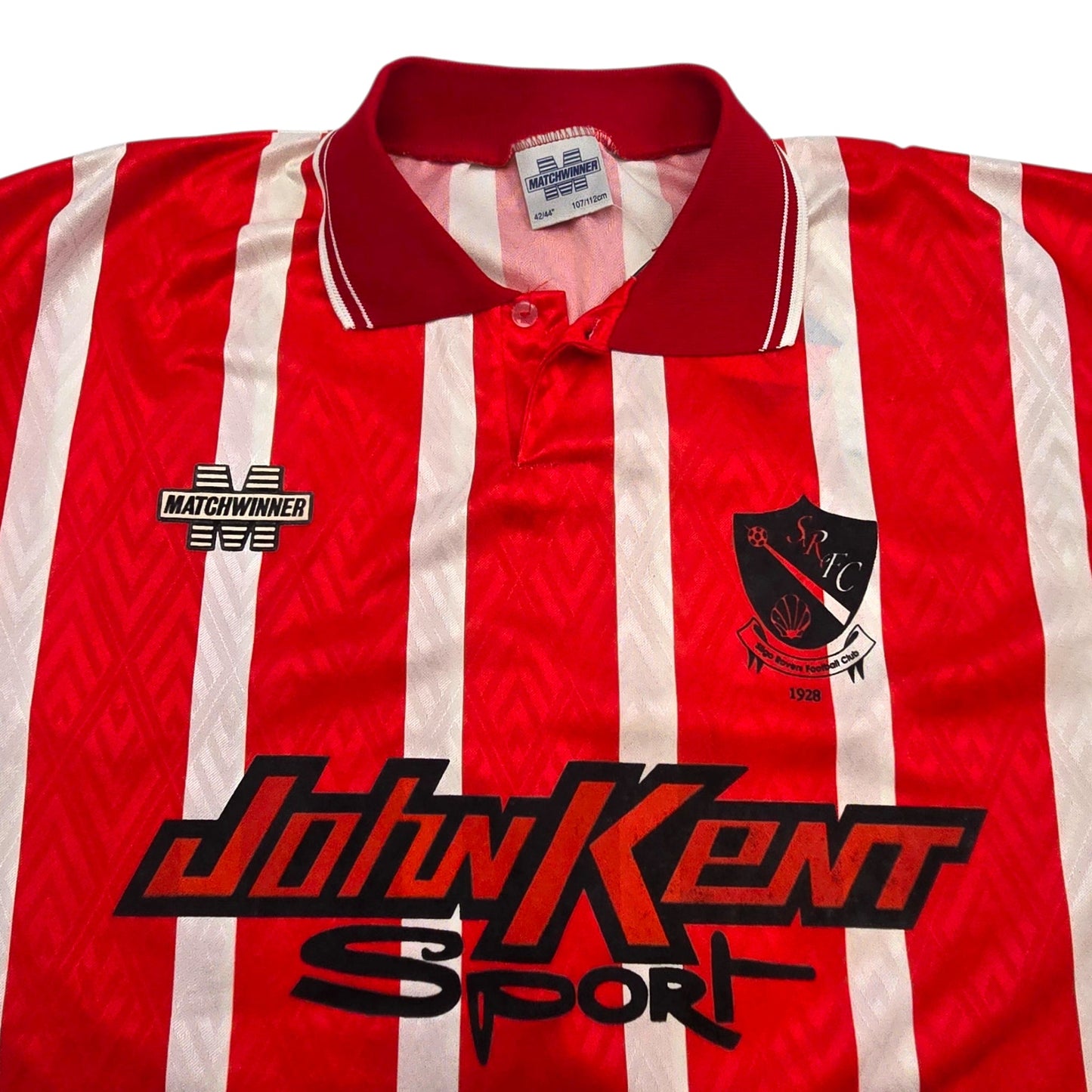 1994/95 Sligo Rovers Home Football Shirt (XL) Matchwinner