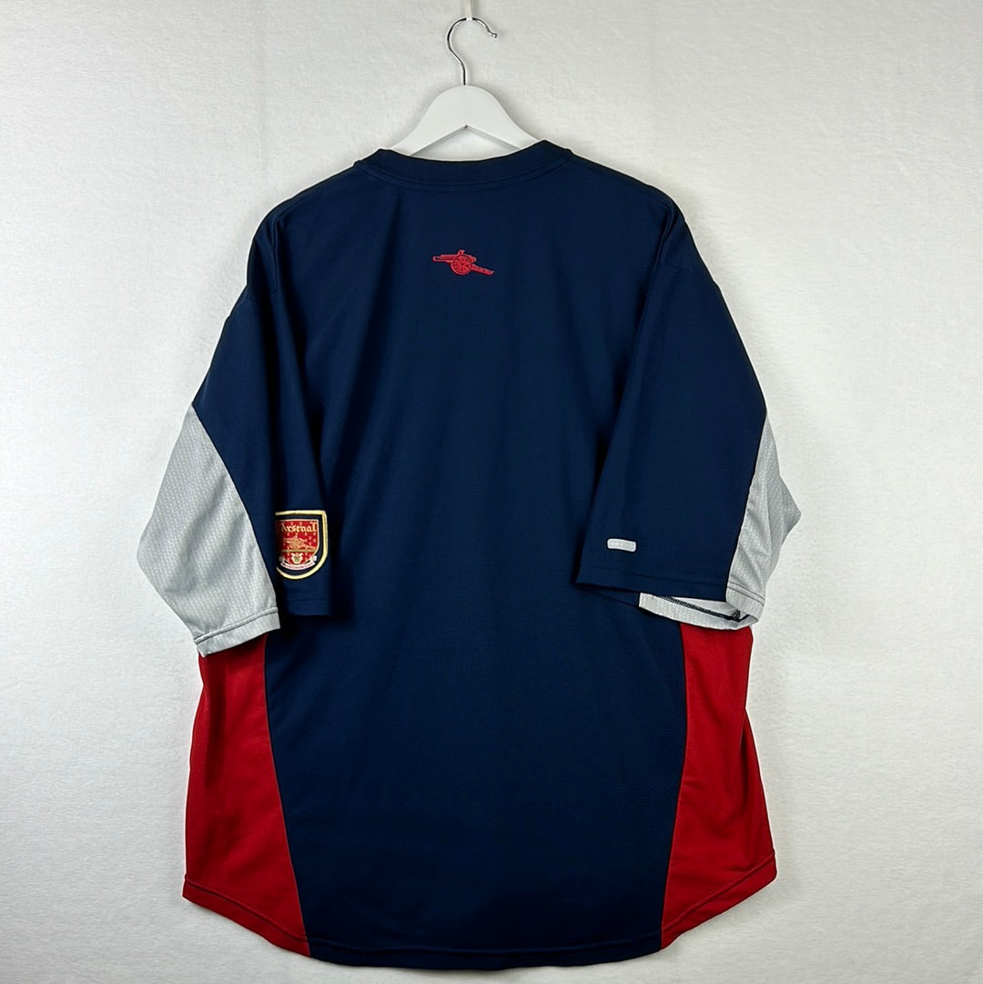 Arsenal 2000-2001 Training Shirt Back