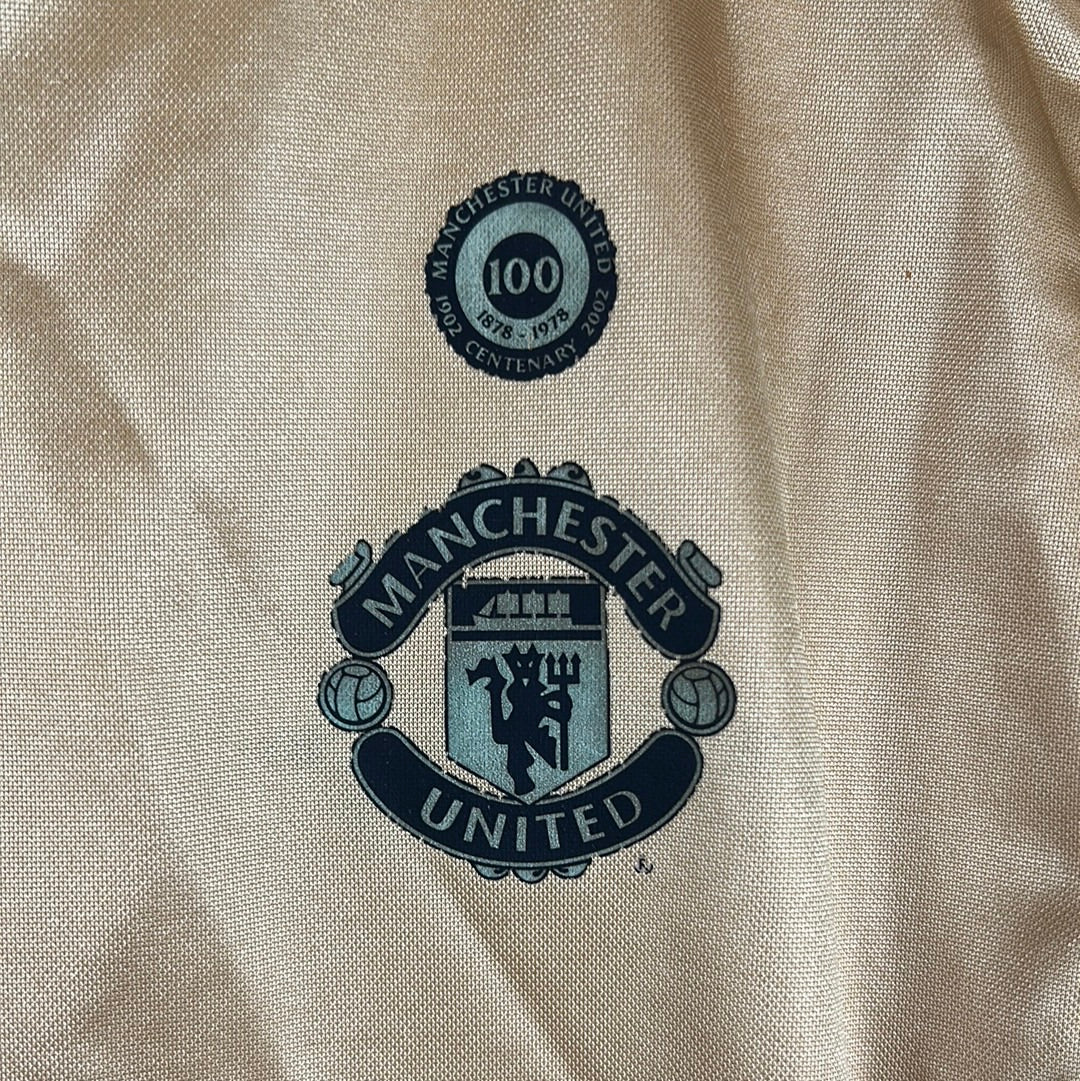Manchester United 2001/2002 Away/Third Reversible Shirt - Small