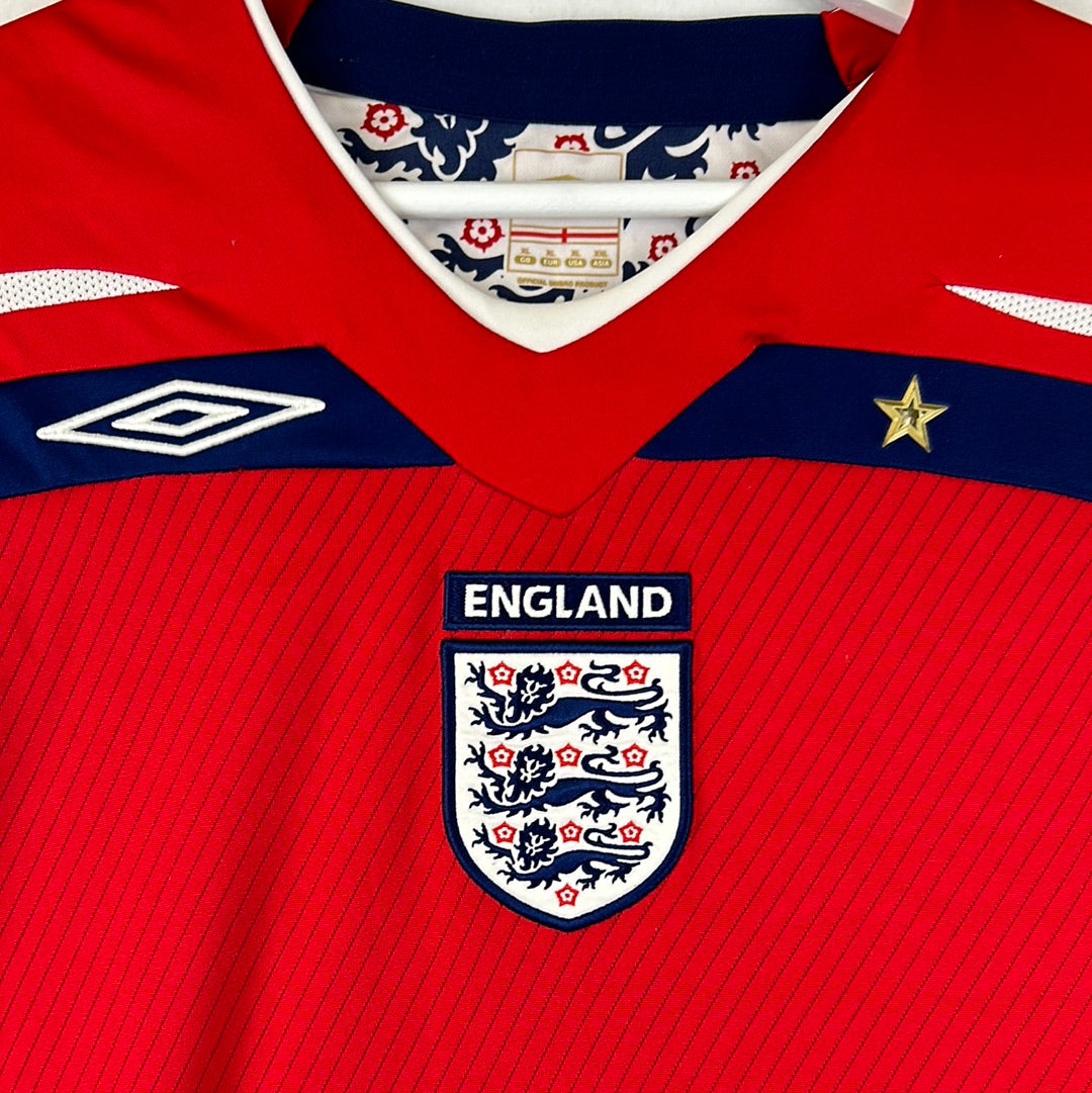 England 2008 Away Shirt - Various Sizes - Authentic Umbro Shirt