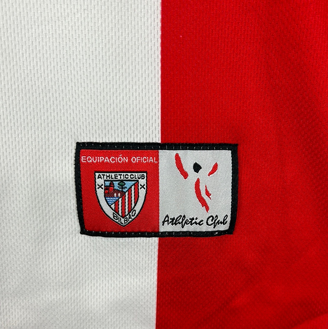 Athletic Bilbao 2007/2008 Player Issue Home Shirt - Garmendia 8