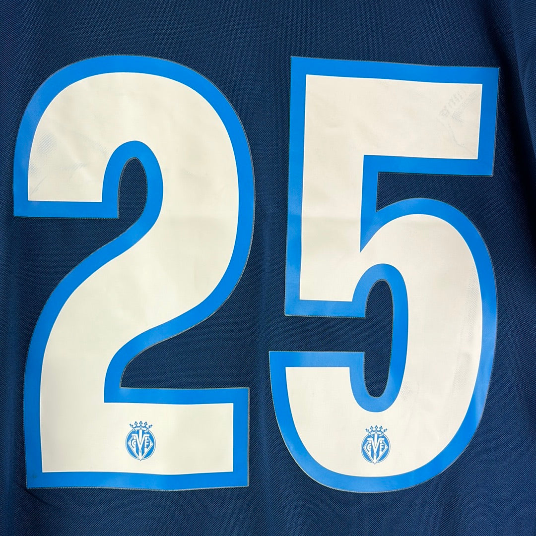 Villarreal 2005/2006 Player Issue Goalkeeper Shirt - Barbosa 25