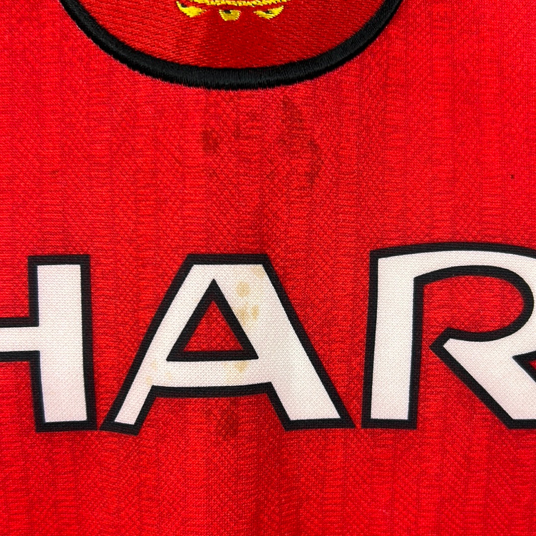 Manchester United 1996/1997 & 1997/1998 Home Shirt - XL - Keane 16
