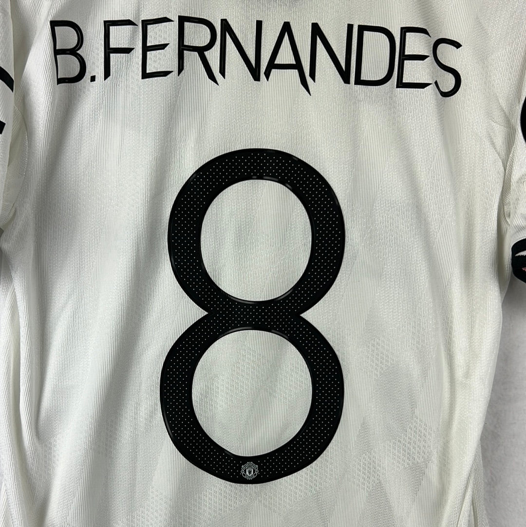 Manchester United 2022/2023 Player Issue Away Shirt - B Fernandes 8