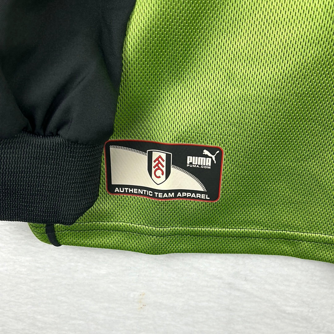 Fulham 2006/2007 Match Issued Goalkeeper Shirt - Van Der Sar 1