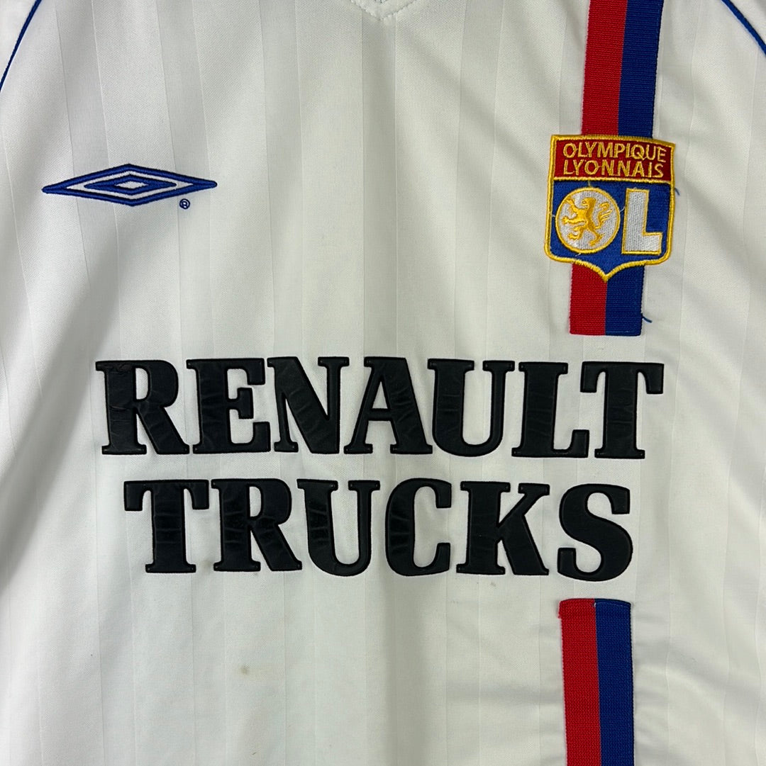 Lyon 2003/2004 Home Shirt - Extra Large