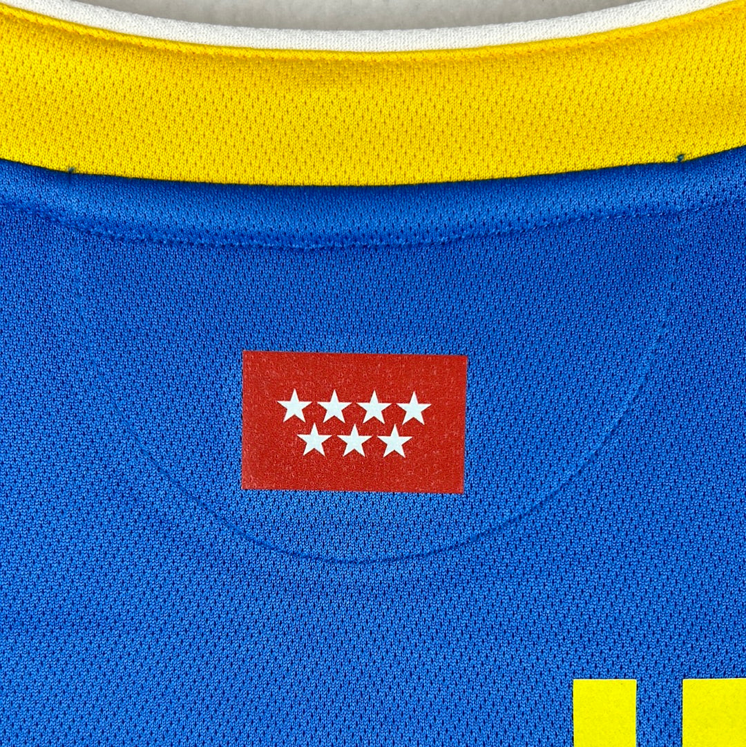 Getafe 2007/2008 Player Issue Copa Del Rey Final Shirt - Braulio 9