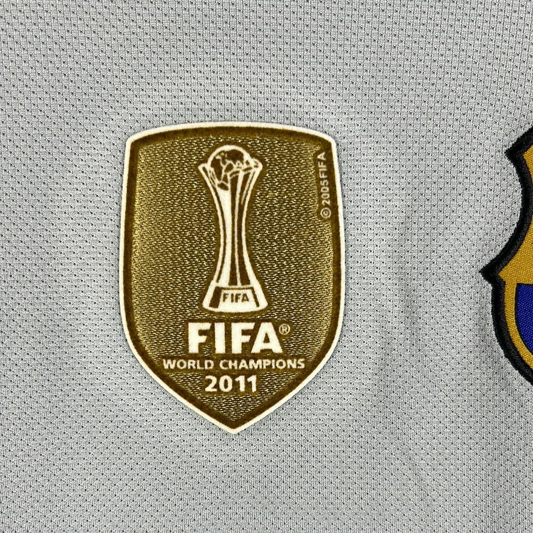 Barcelona 2011/2012 Player Issue Third Goalkeeper Shirt - Valdes 1