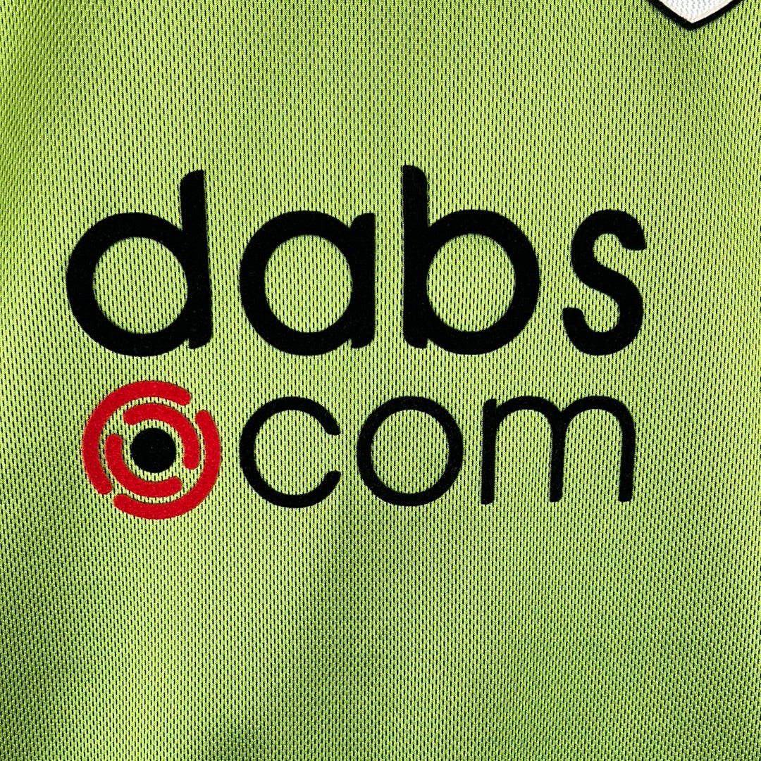 Fulham 2006/2007 Match Issued Goalkeeper Shirt - Van Der Sar 1