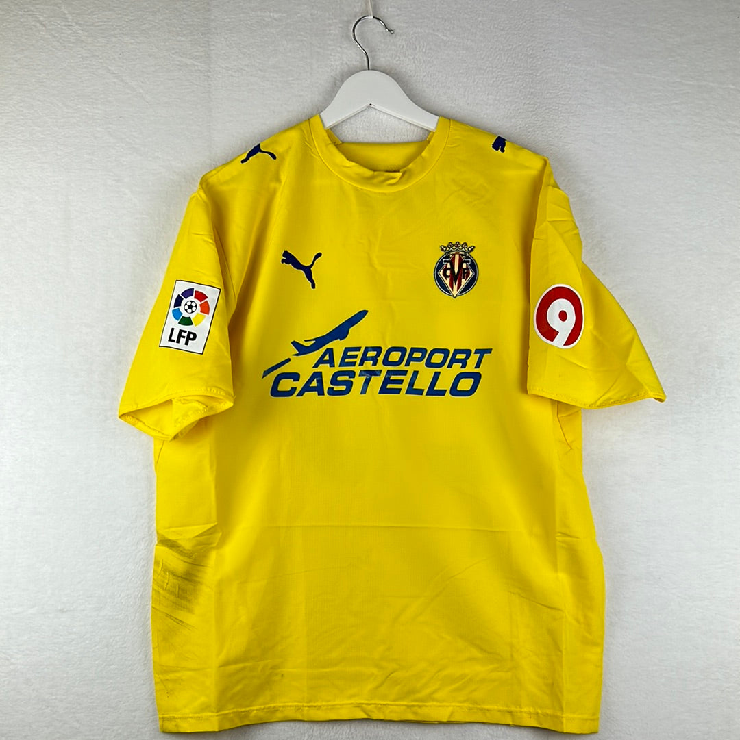 Villarreal 2006/2007 Match Worn Home Shirt - Fuentes 7