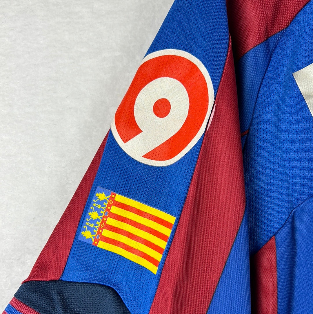 Levante 2006-2007 Player Issue Home Shirt - Large - Berson 12