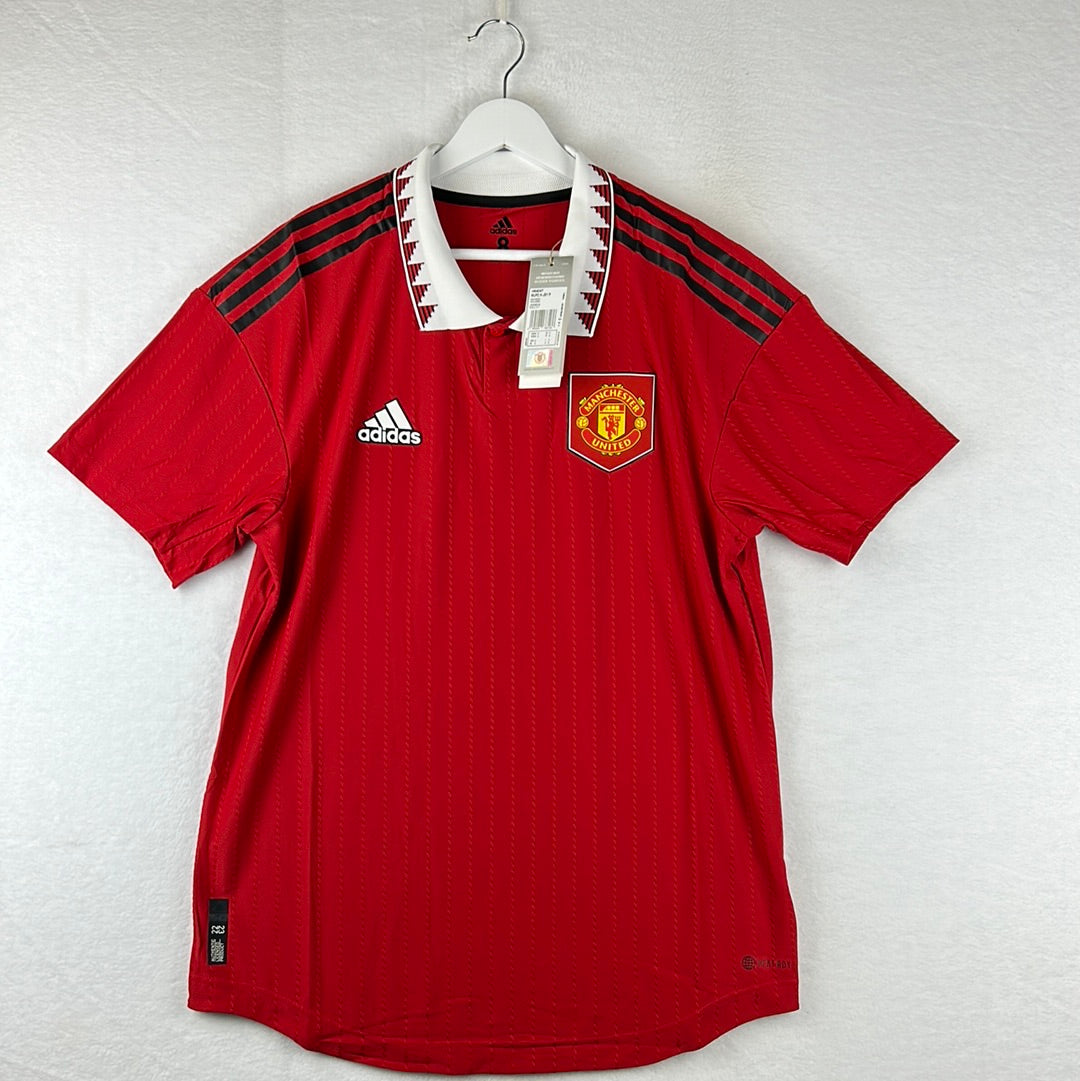 Manchester United 2022/2023 Player Issue Home Shirt - Size 8 - XL