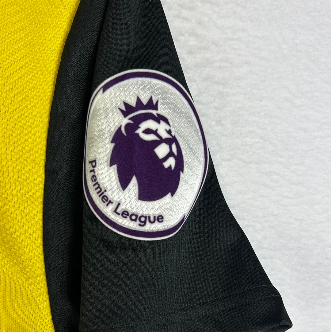 Watford 2018/2019 Match Issued Home Shirt - Deulofeu 7