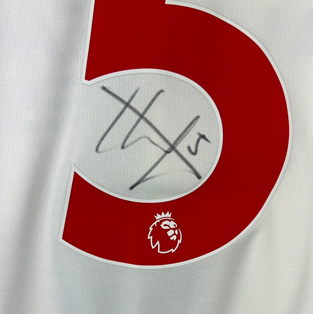Brighton 2018/2019 Player Issued Home Shirt - Dunk Signed