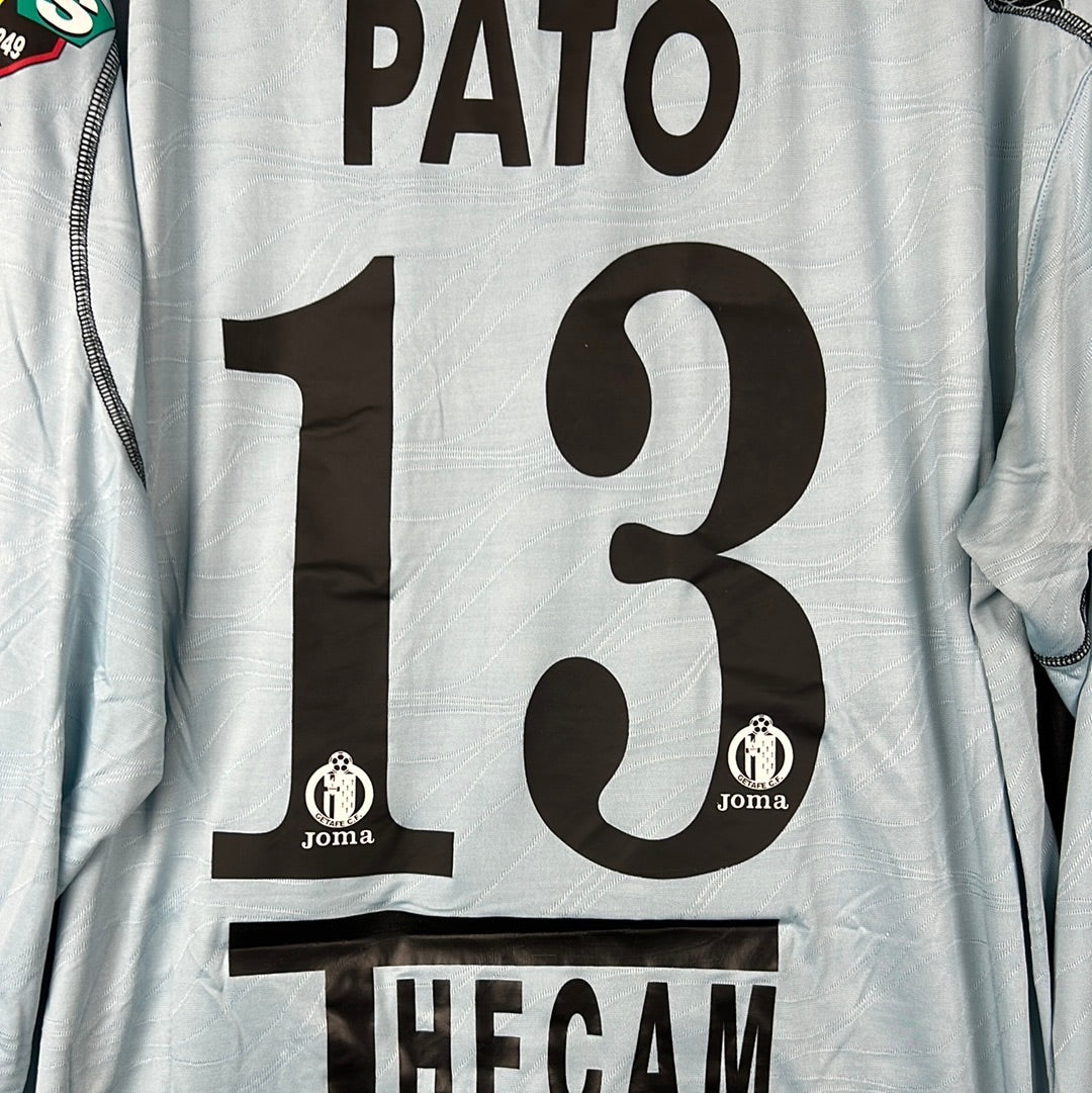 Getafe 2008/2009 Match Worn Goalkeeper Shirt - Pato 13