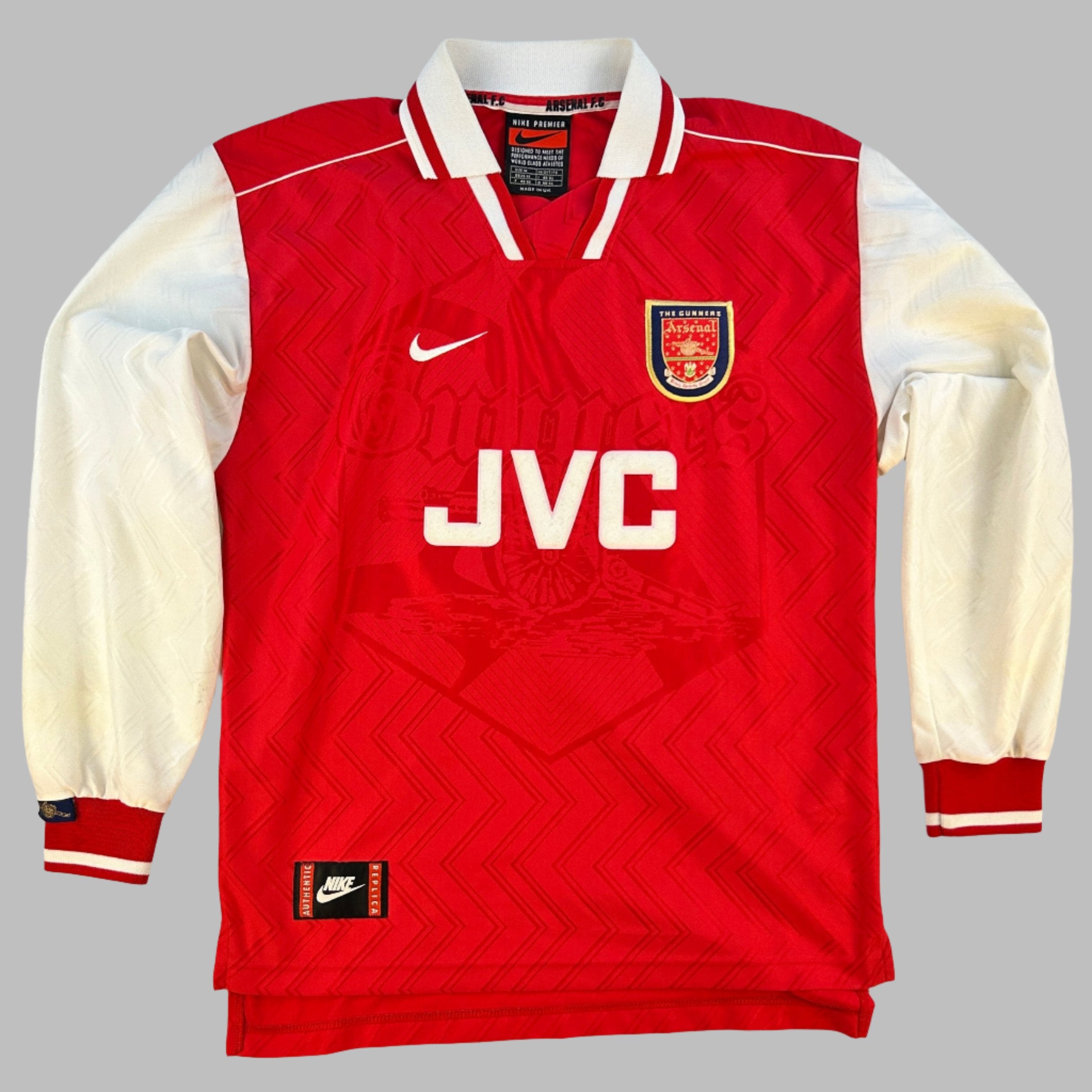 Arsenal 1996/1997 Home Shirt Long Sleeve Medium – Casual