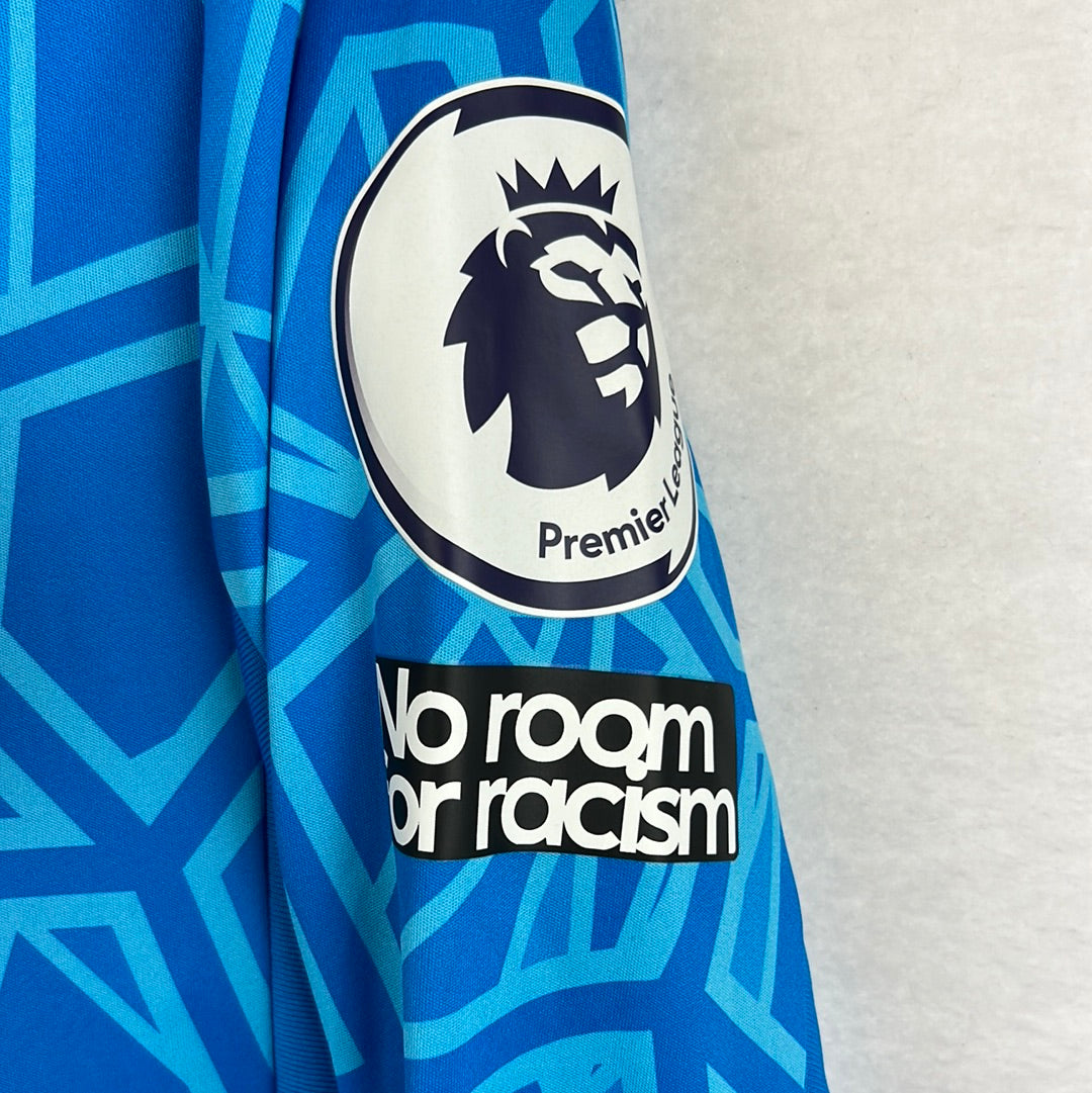 Manchester United 2022/2023 Player Issue Home Goalkeeper Shirt - De Gea 1 - Blue