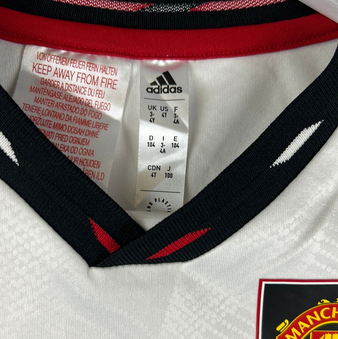 Manchester United 2022-2023 Youth Away Shirt - Age 3-4 Years - New with Tags