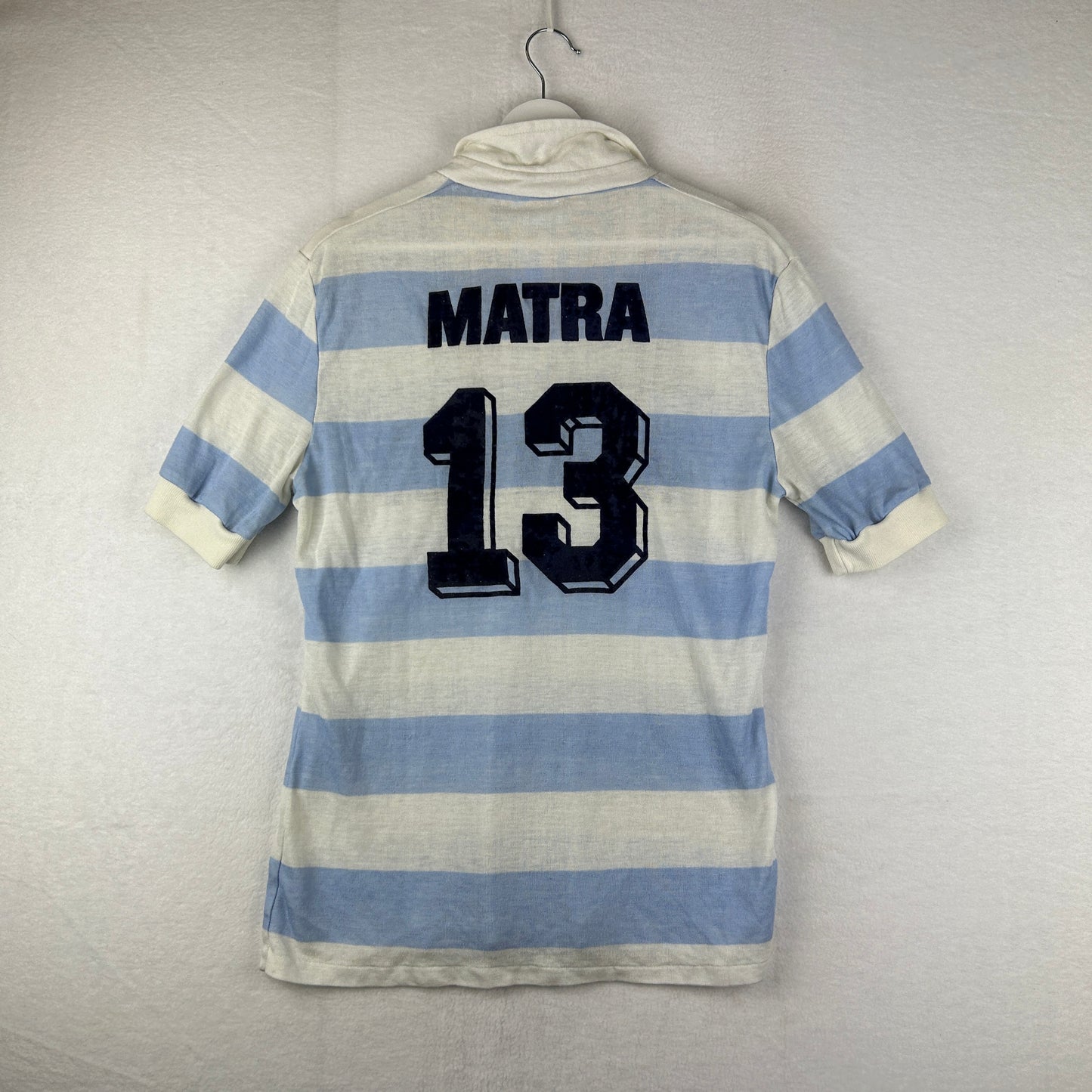 Racing Club De France 1986 Match Worn Away Shirt