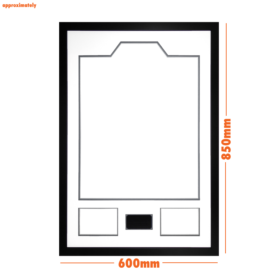 Joe Cole Signed West Ham Shirt Premium Frame