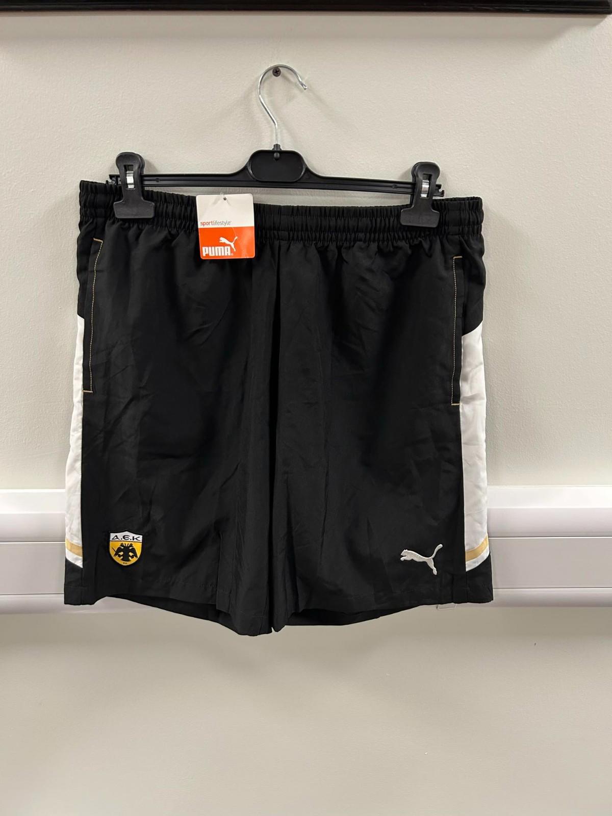 AEK Athens 2013-2014 Football Shorts (BNWT) L