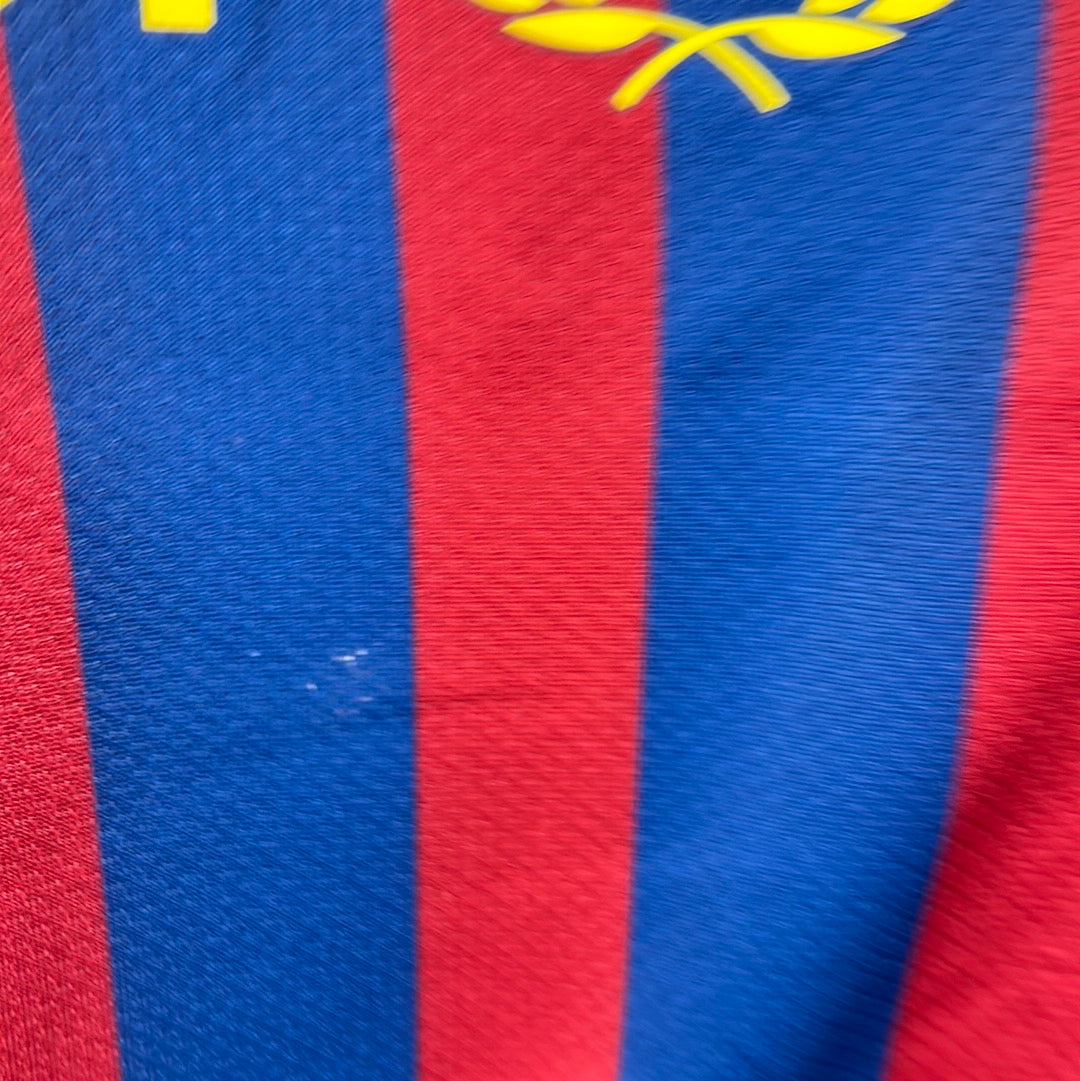 Barcelona 2011/2012 Player Issue Home Shirt - 22 - Pre Season Shirt