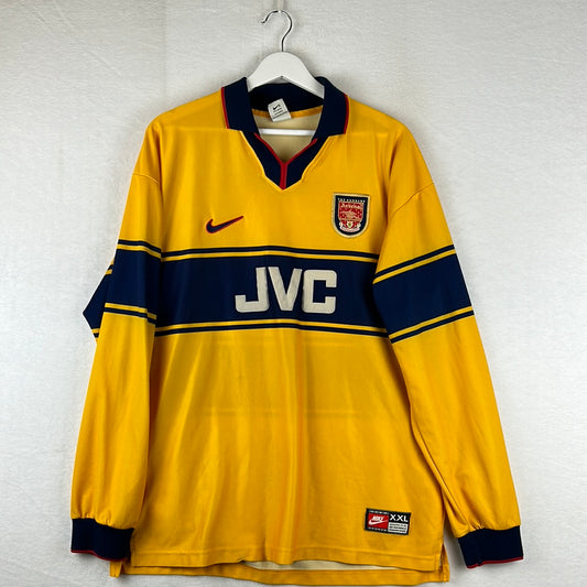Arsenal 1997-1998-1999 Long Sleeve Away Shirt 