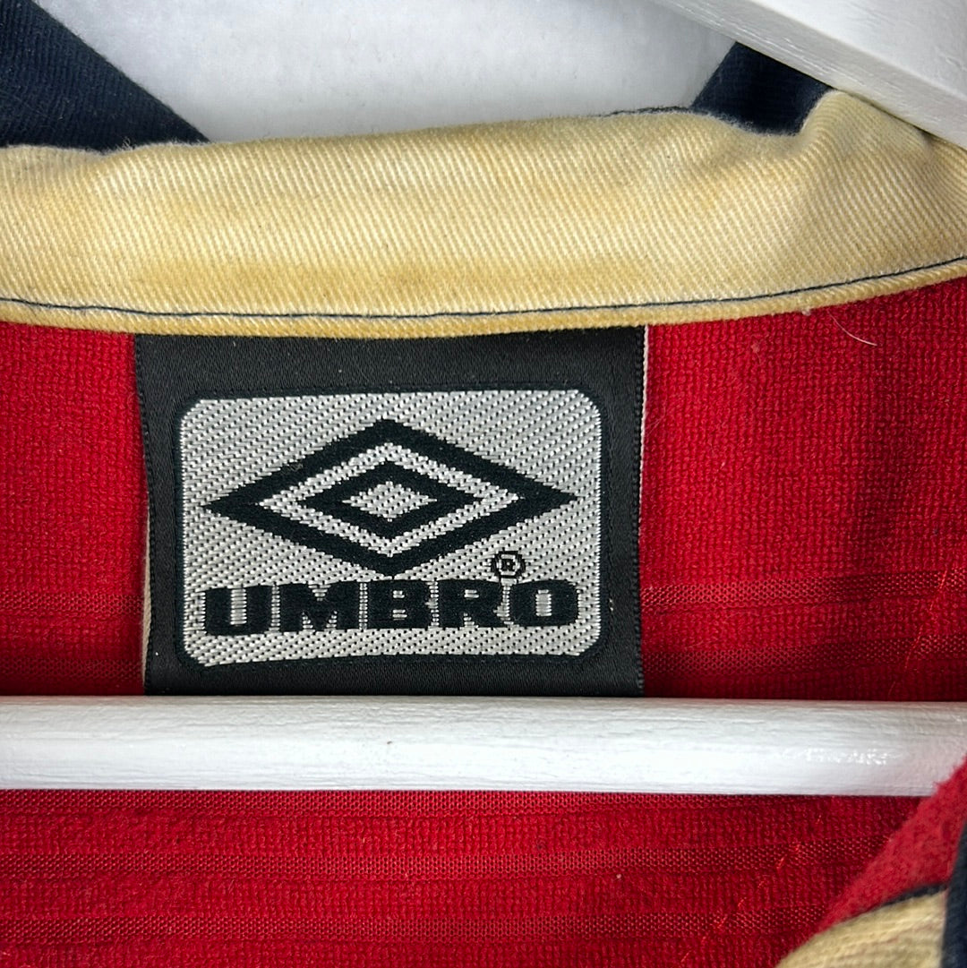 England Player Issue Euro 2000 Away Shirt - Philips 20