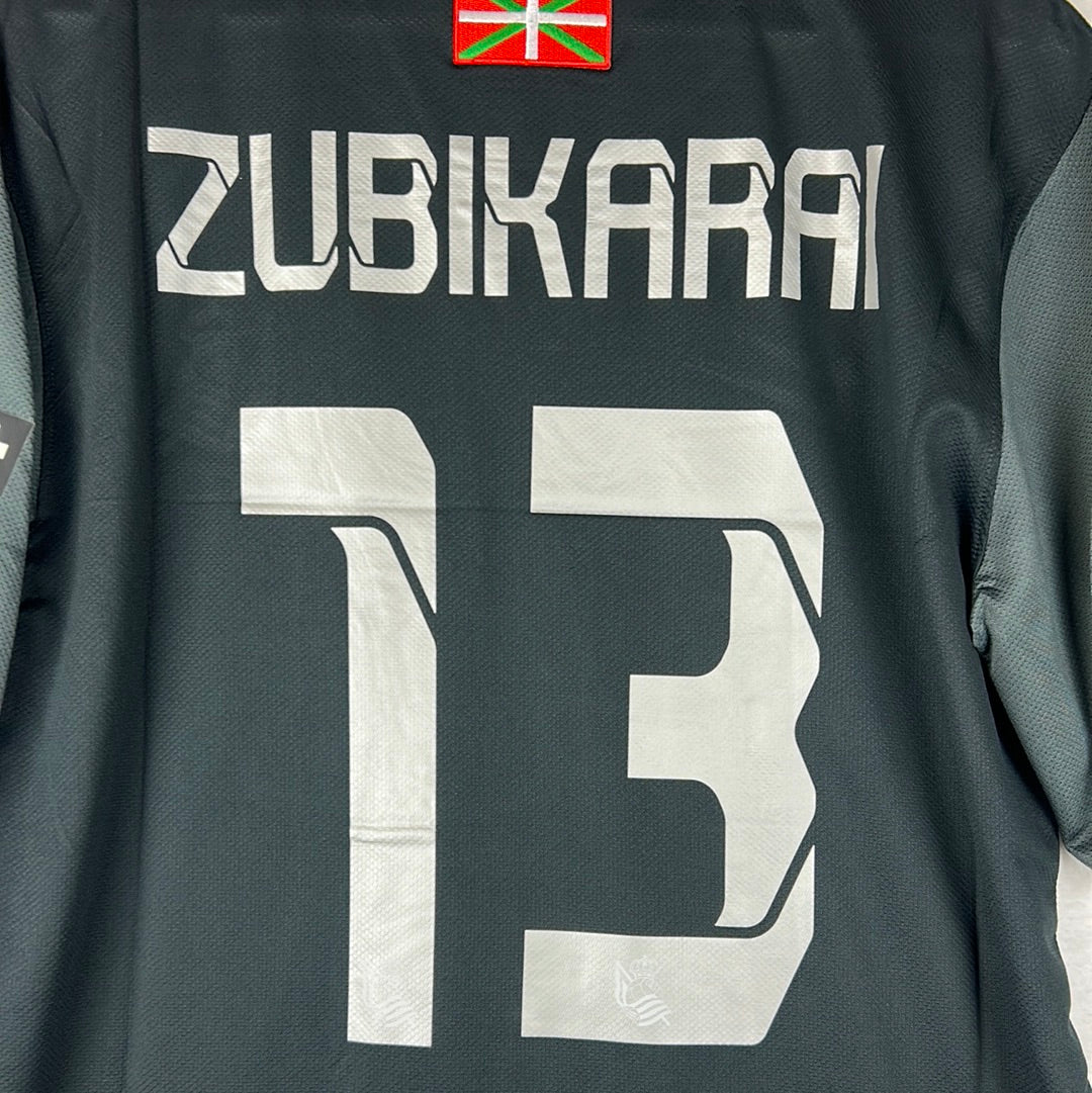 Real Sociedad 2013/2014 Player Issue Shirt - Zubikarai 13