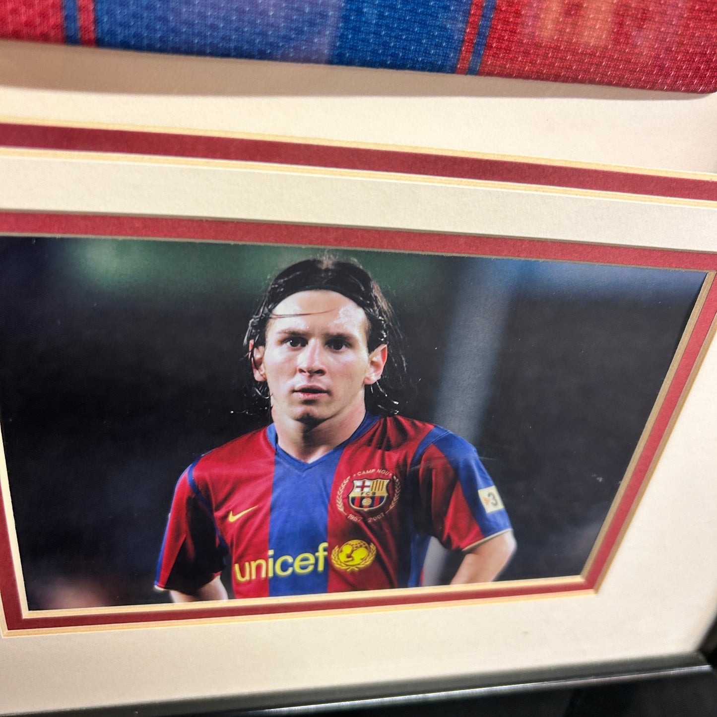 Lionel Messi 2009/2010 Signed Framed Shirt - Icons COA