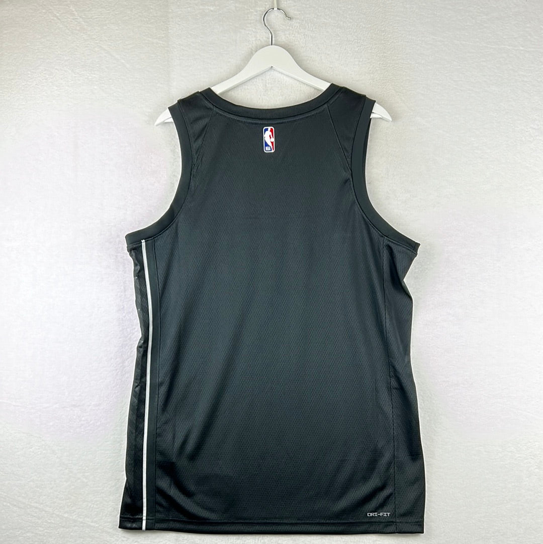 Brooklyn Nets Home Jersey - Statement Edition - Large - New with Tags