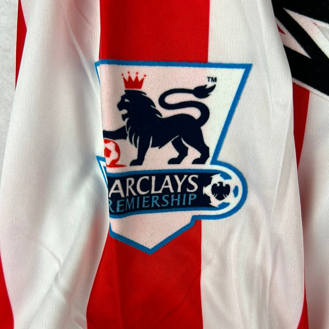 Sunderland 2005/2006 Player Issue Home Shirt - Whitehead 8