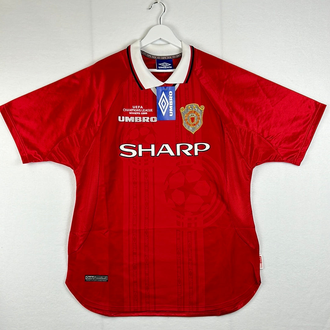 Manchester United 1999 European Home Shirt - BNWT -