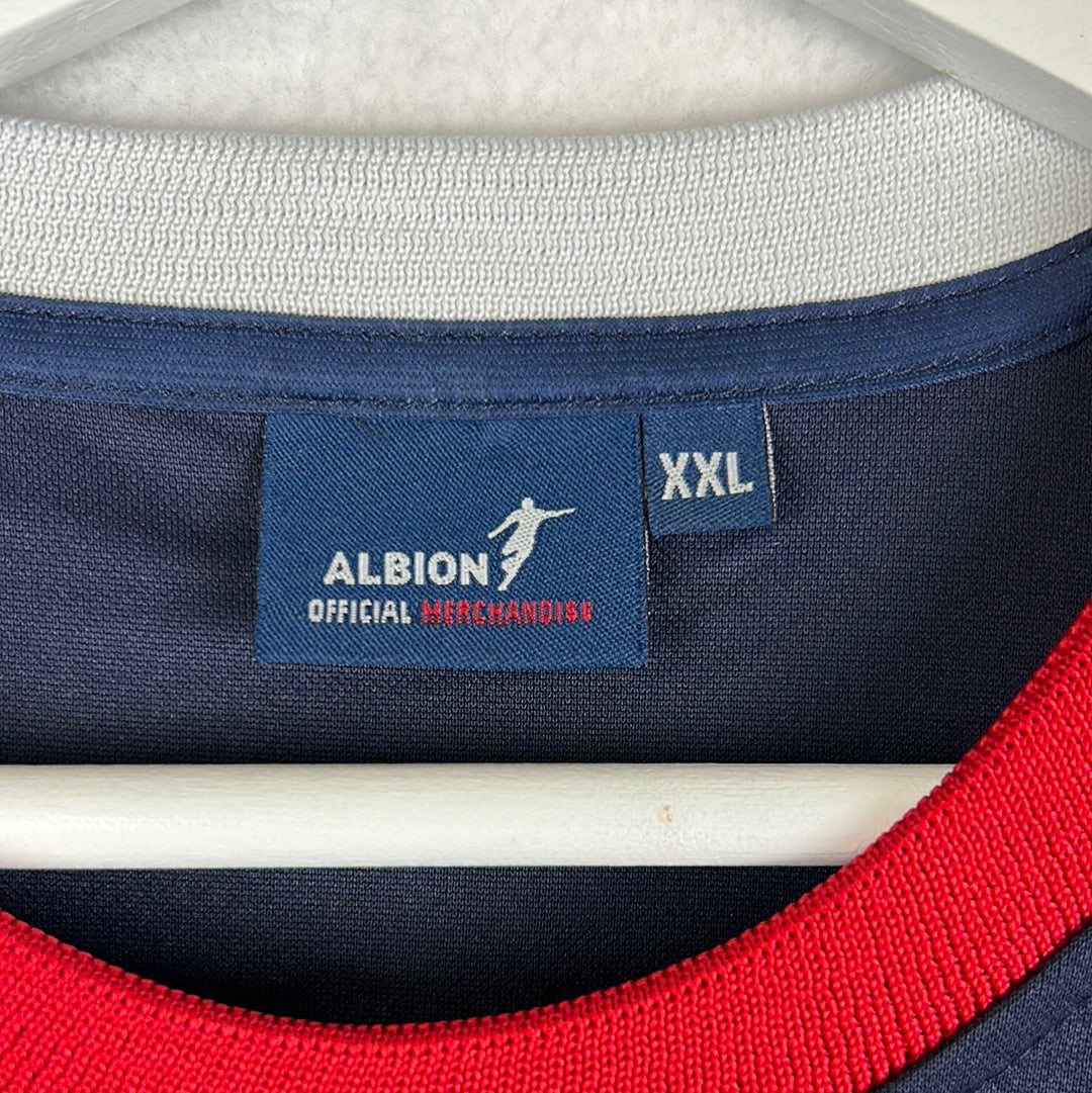 West Bromwich Albion 2005/2006 Match Worn Away Shirt - Campbell 21