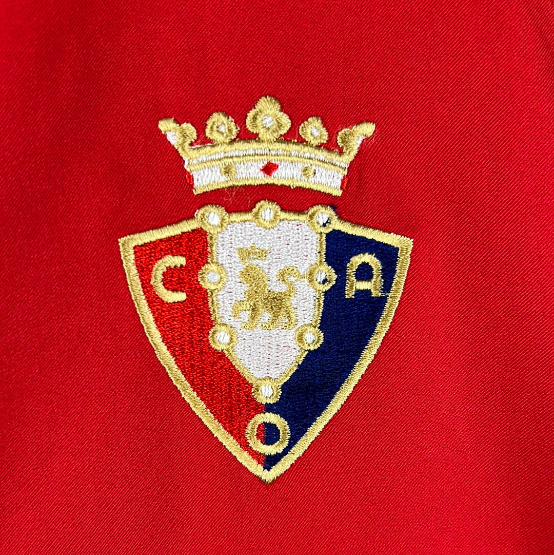 Osasuna Player Issue 2004/2005 L/S Home Shirt - XL - Garcia 5
