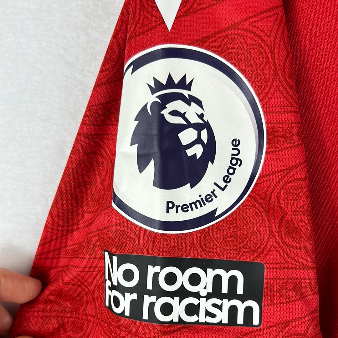 Nottingham Forest 2022/2023 Match Worn Home Shirt - COA - Poppy Shirt