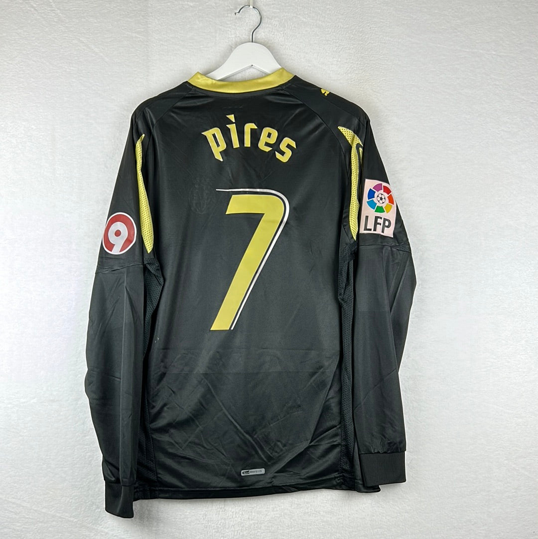 Villarreal 2007/2008 Player Issue Away Shirt - Pires 7