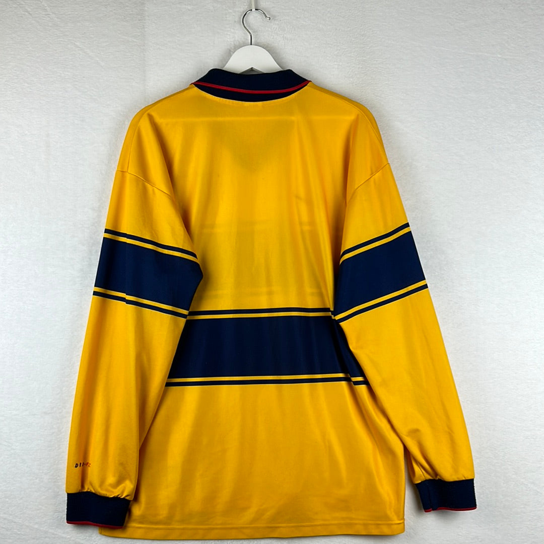 Arsenal 1997-1998-1999 L/S Away Shirt - XXL - Very Good Condition