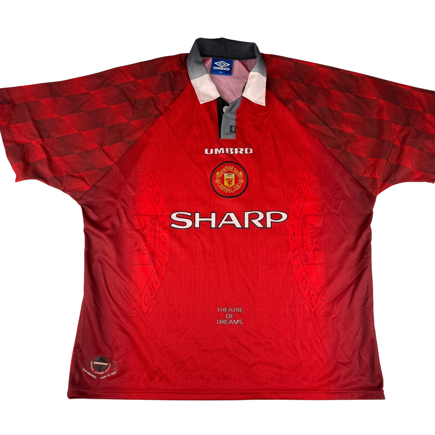 Manchester United 1996/1997 & 1997/1998 Home Shirt - 2XL