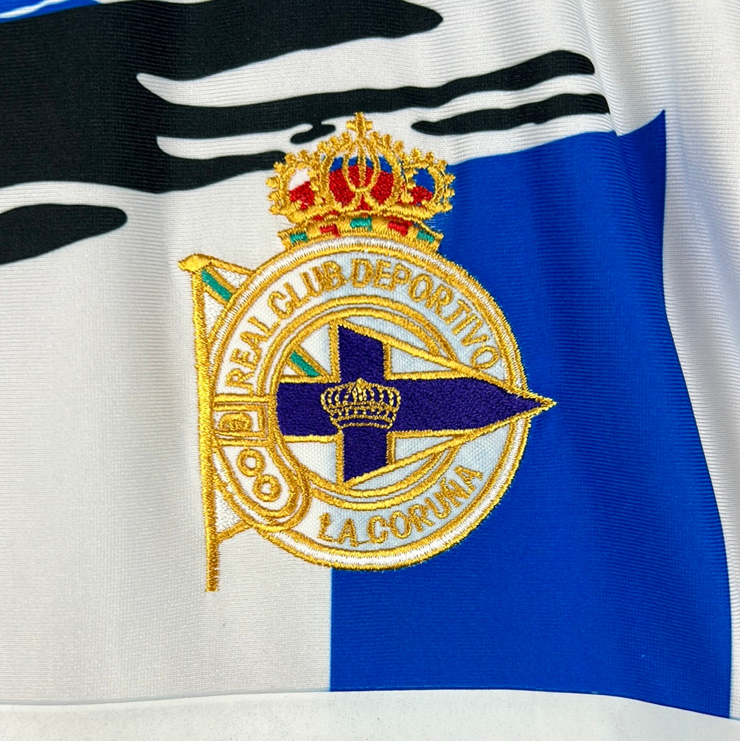Deportivo La Coruna 2006/2007 Player Issue Home Shirt - Duscher 4