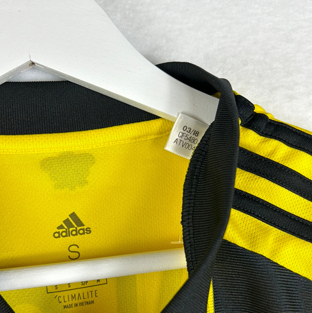 Watford 2018/2019 Match Issued Home Shirt - Deulofeu 7