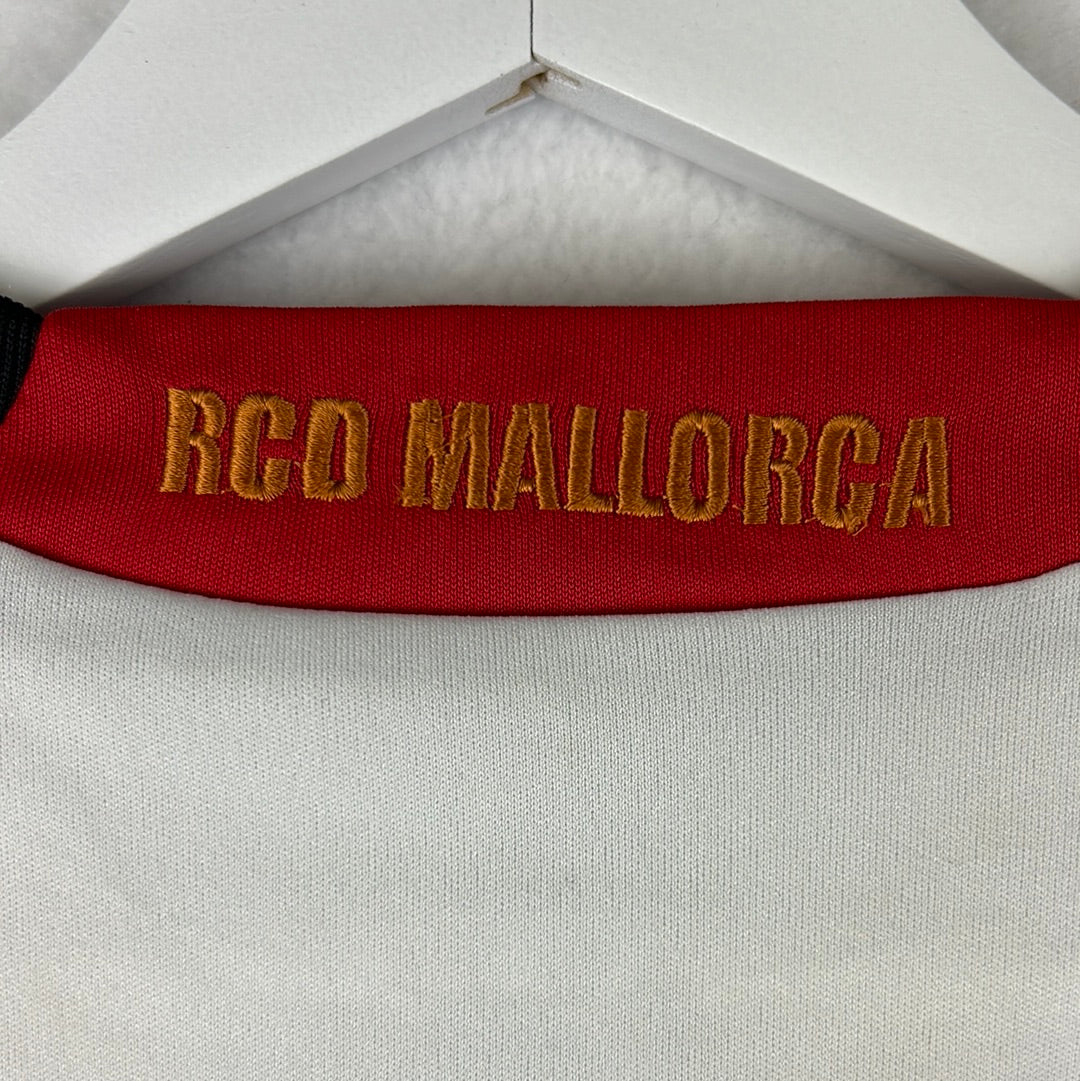 RCD Mallorca 2010-2011 Match Worn Away Shirt - Webo 9