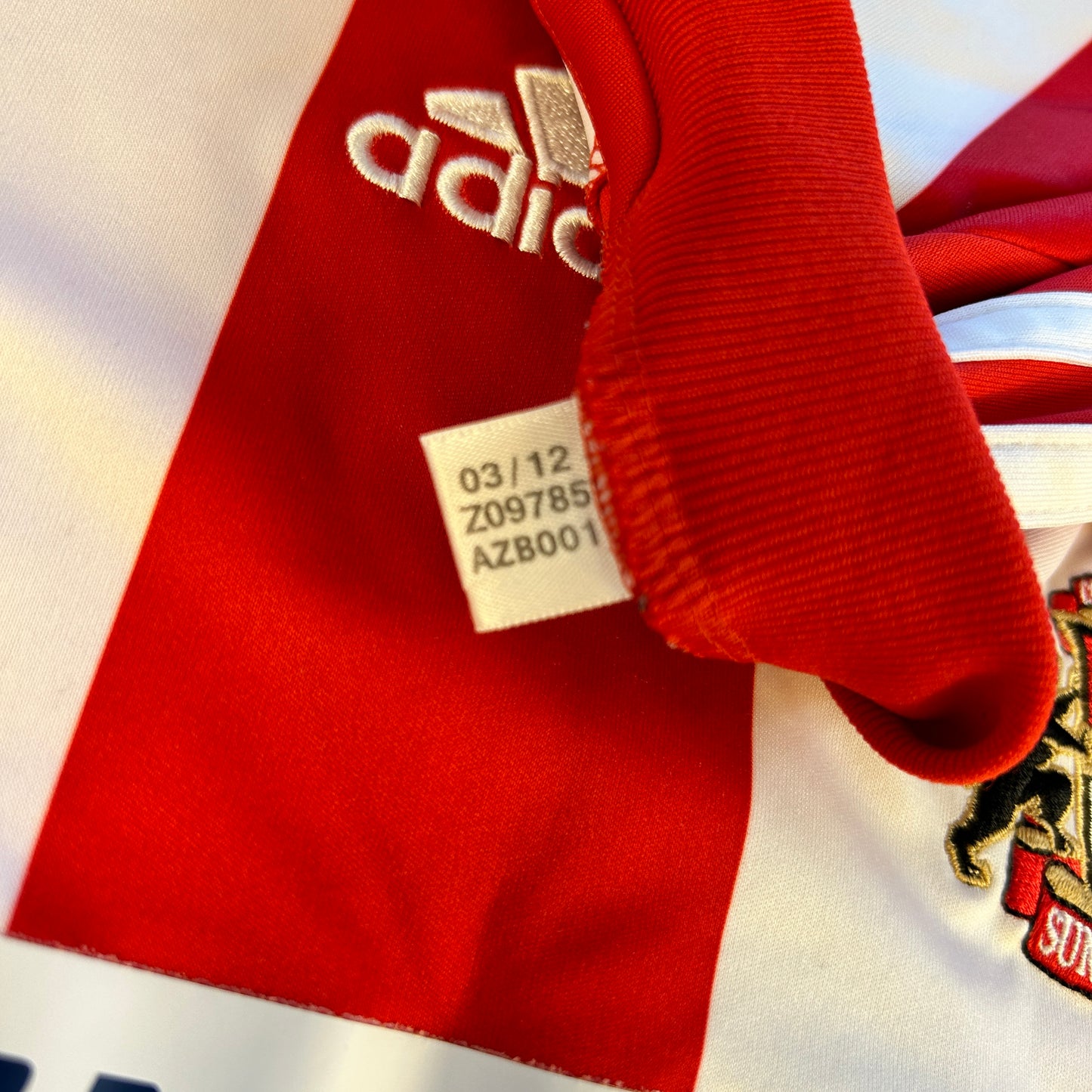 Sunderland 2012-2013 Home Shirt - Extra Large - Adidas Z09785