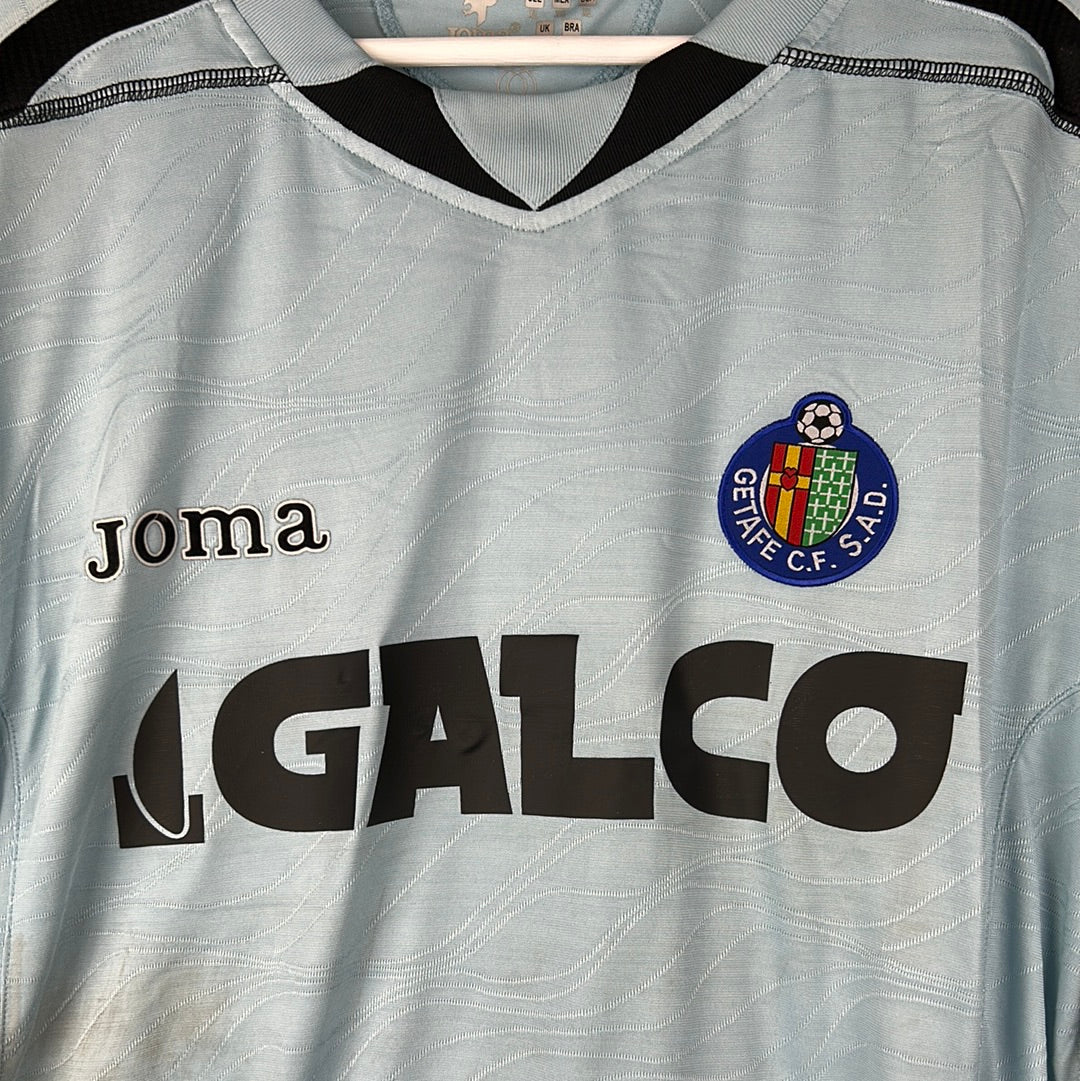 Getafe 2008/2009 Match Worn Goalkeeper Shirt - Pato 13
