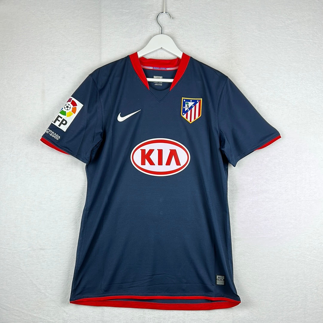 Atletico Madrid 2008/2009 Player Issue Away Shirt - A Lopez 3