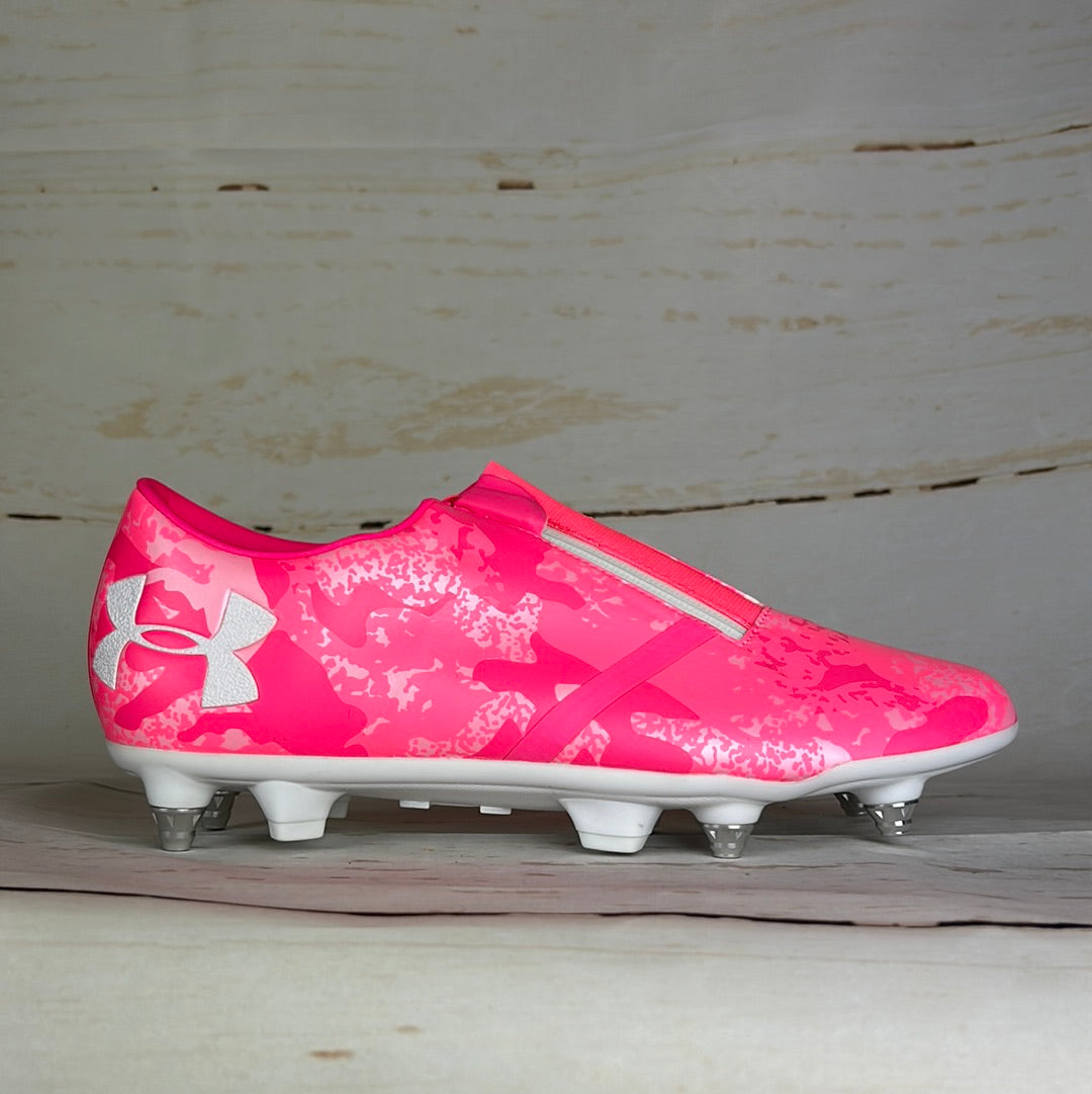 Memphis Depay Player Issued Football Boots - Pink Camo