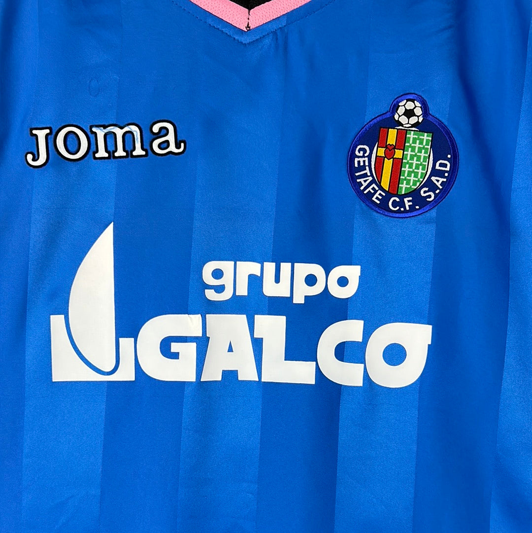 Getafe 2007/2008 Match Worn Fourth Shirt - De La Red 10