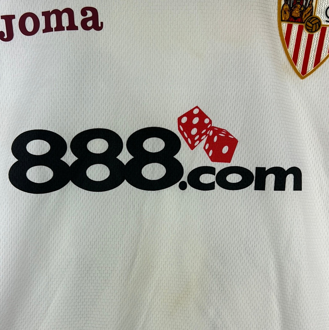 Sevilla 2006/2007 Match Worn Home Shirt - Uefa Super Cup Final - Renato 11